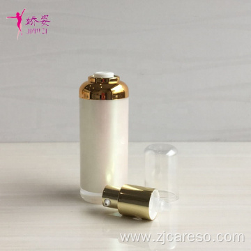 Shape Acrylic Lotion Bottles Cosmetic Packaging Bottle